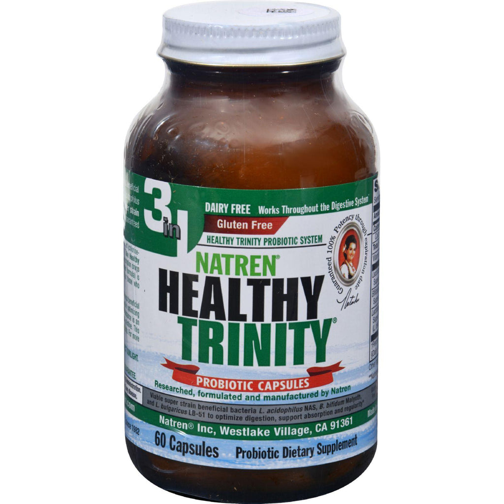 Natren Healthy Trinity Dairy Free - 60 Capsules