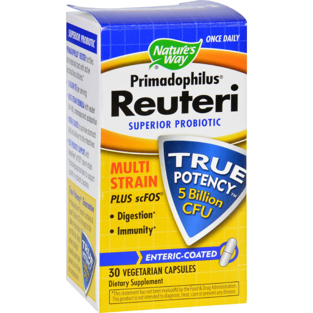 Nature's Way Primadophilus Reuteri - 30 Vcaps
