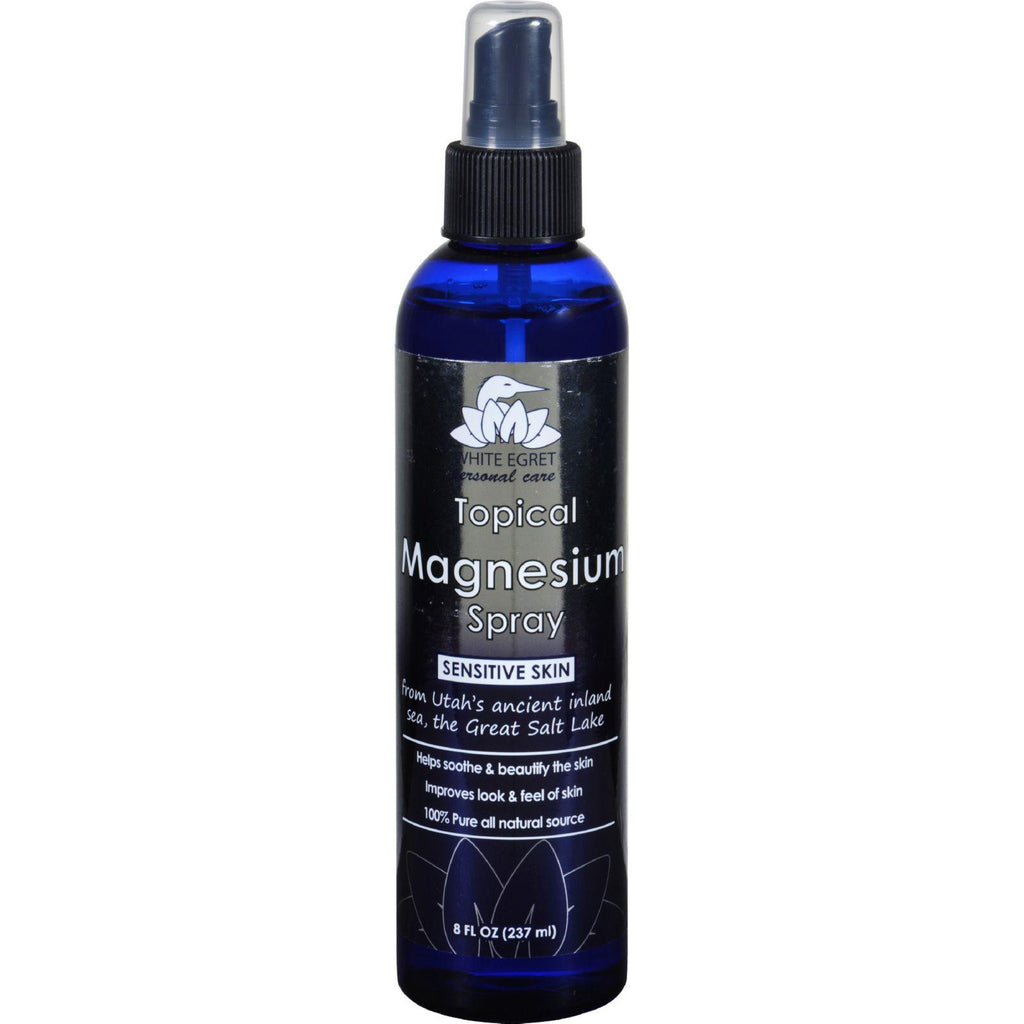 White Egret Topical Magnesium Spray - 8 Oz
