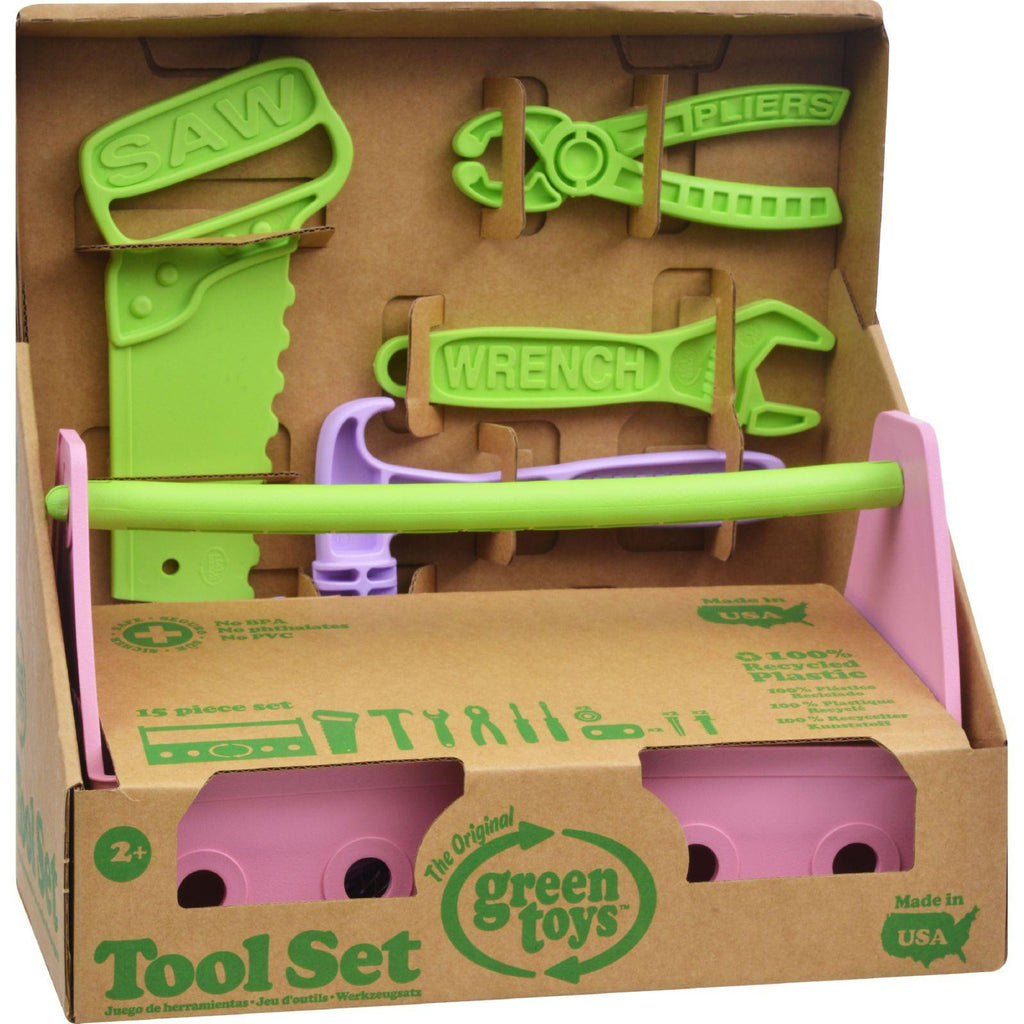 Green Toys Tool Set - Pink