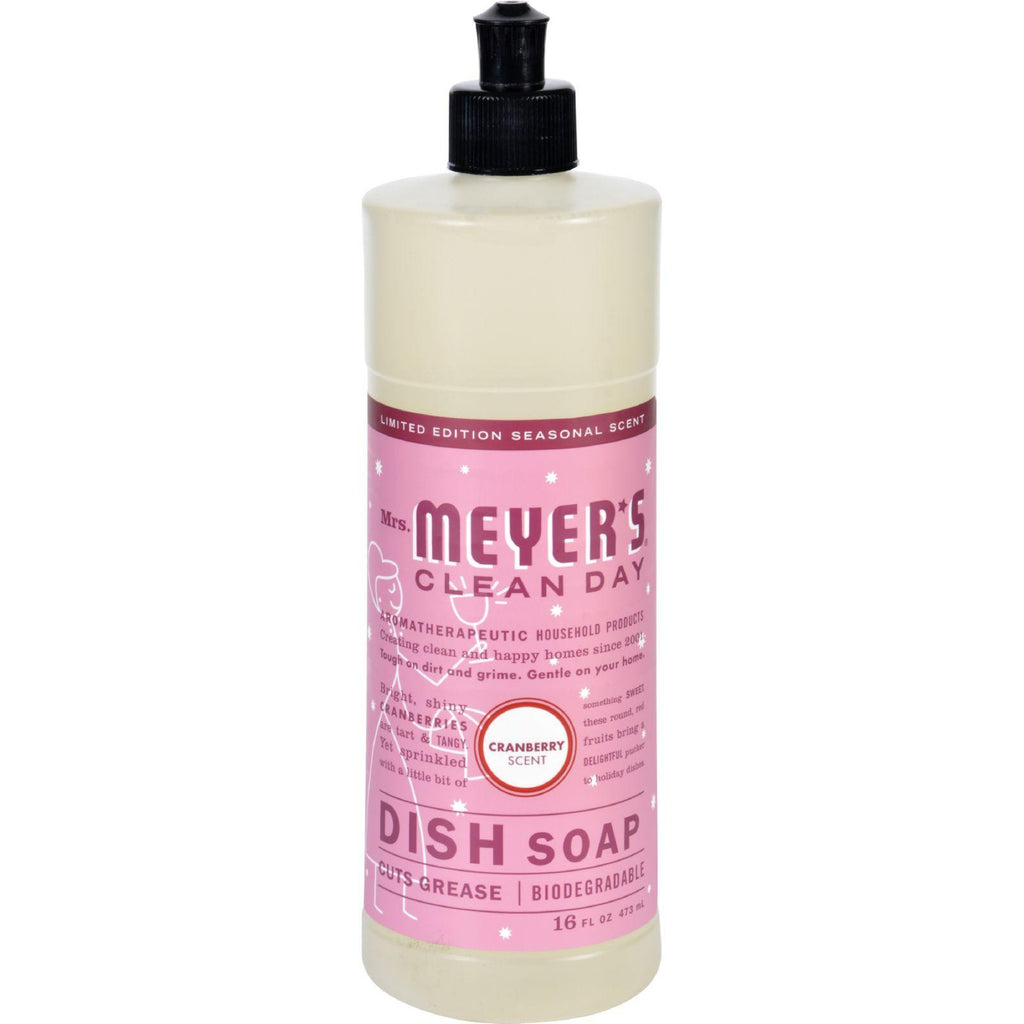Mrs. Meyer's Liquid Dish Soap - Cranberry - 16 Oz