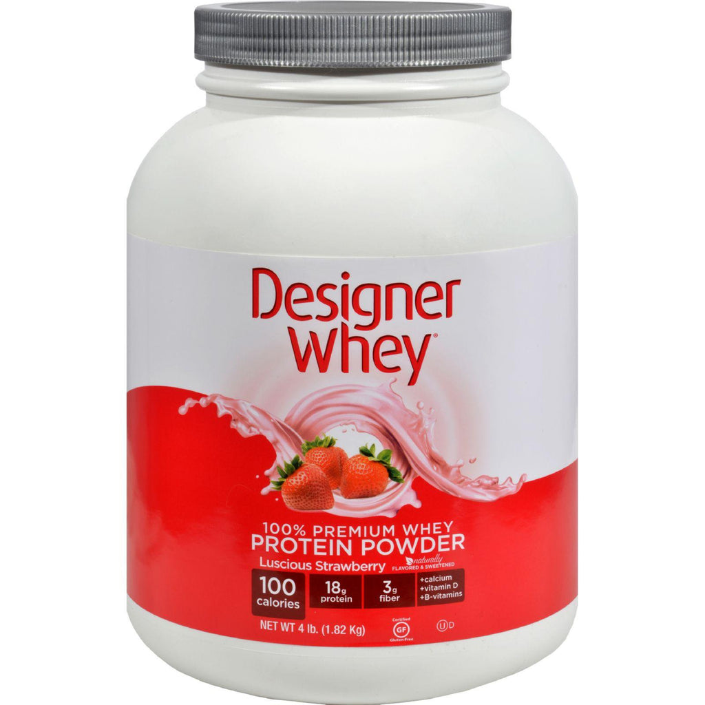 Designer Whey Protein - Strawberry - 4.4 Lb.