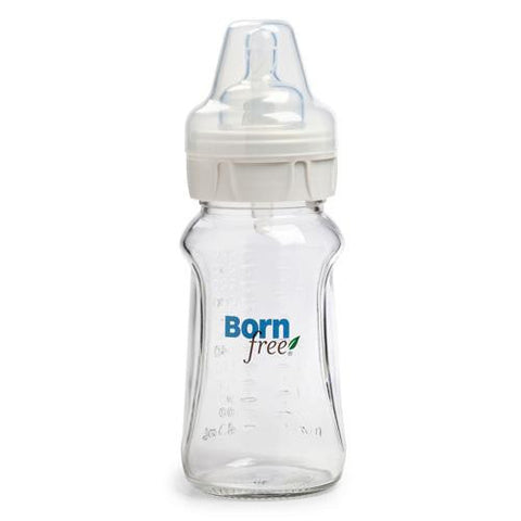 Bornfree Wide-neck Glass Baby Bottle - 9 Oz