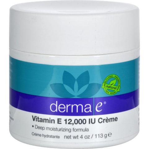 Derma E Vitamin E Creme - 12000 Iu - 4 Oz