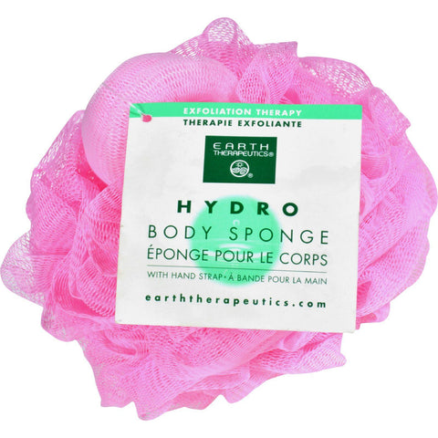 Earth Therapeutics Pink Hydro Body Sponge - Pack