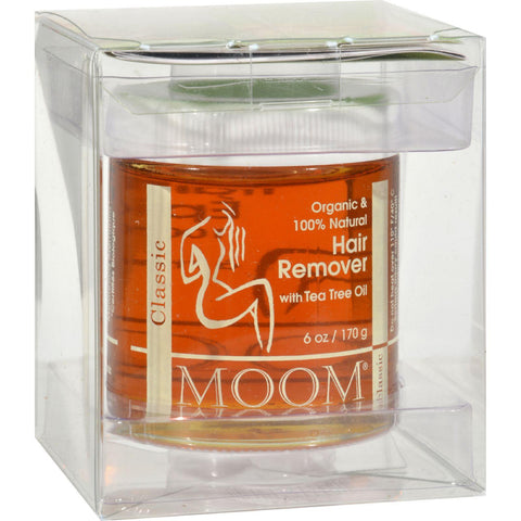 Moom Organic Hair Remover With Tea Tree Oil - 6 Fl Oz