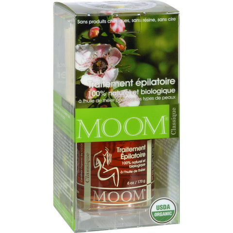 Moom Organic Hair Removal Kit With Tea Tree Classic - 1 Kit