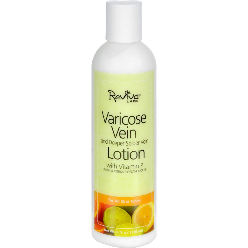 Reviva Labs Varicose And Deeper Spider Veins Lotion - 8 Fl Oz