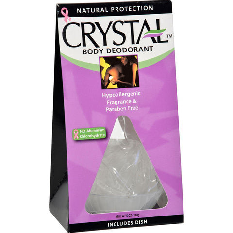 Crystal Body Deodorant - 5 Oz
