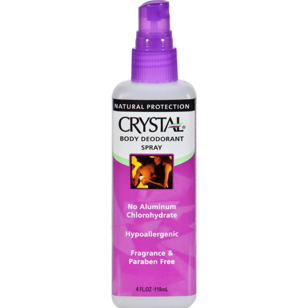 Crystal Body Deodorant Spray - 4 Fl Oz
