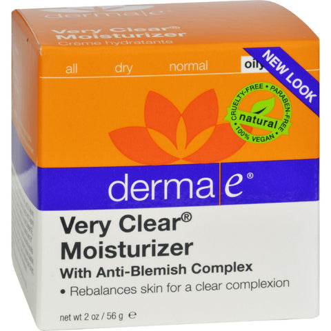 Derma E Very Clear Problem Skin Moisturizer - 2 Fl Oz