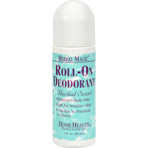 Home Health Roll-on Deodorant Herbal Scent - 3 Fl Oz