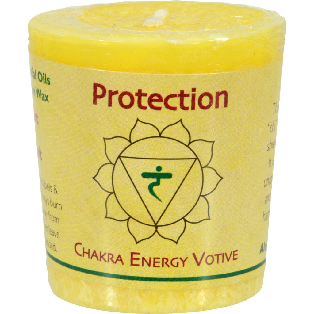 Aloha Bay Chakra Votive Candle - Protection - Case Of 12 - 2 Oz