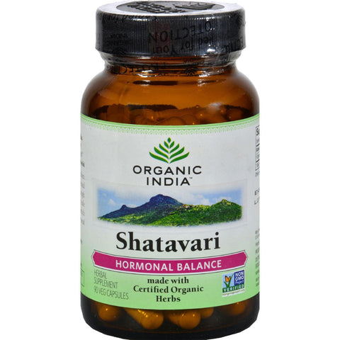 Organic India Shatavari - 90 Vegetarian Capsules
