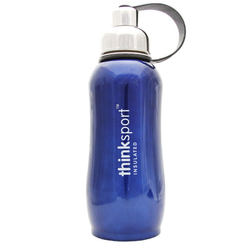 Thinksport Stainless Steel Sports Bottle - Blue - 25 Oz