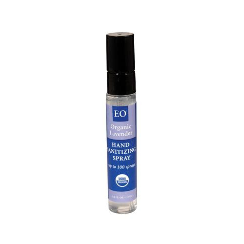 Eo Products Hand Sanitizer - Organic Lavender - 0.33 Fl Oz - Case Of 12