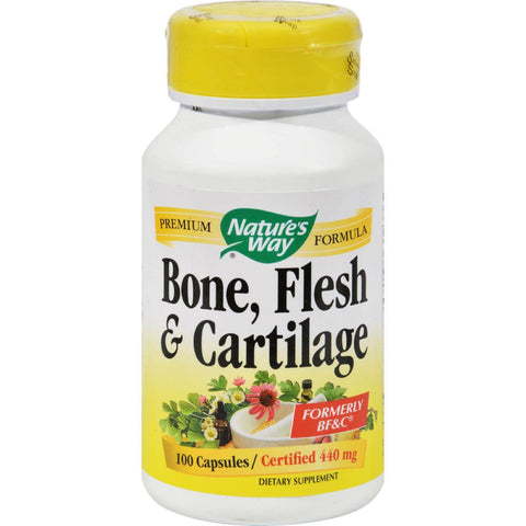 Nature's Way Bone Flesh And Cartilage - 100 Capsules