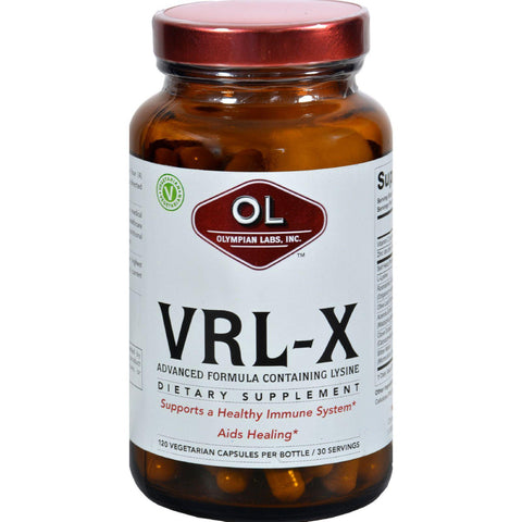 Olympian Labs Immune Boosting Support - Vrl-x - 120 Vegetarian Capsules