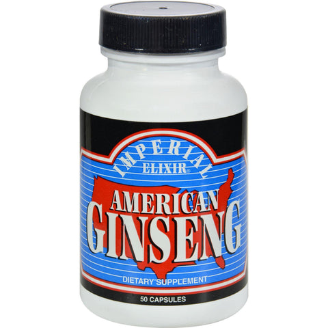 Imperial Elixir Ginseng American - 50 Caps