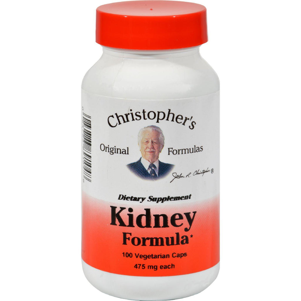 Dr. Christopher's Original Formulas Kidney Formula - 500 Mg - 100 Caps