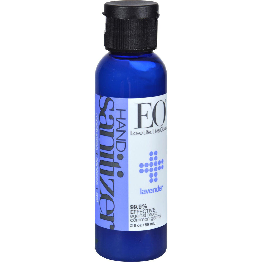 Eo Products Hand Sanitizer - Organic Lavender - 2 Fl Oz - Case Of 6