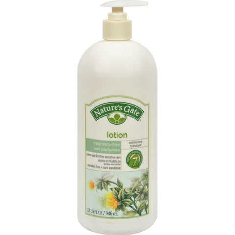 Nature's Gate Moisturizing Lotion Fragrance Free - 32 Fl Oz