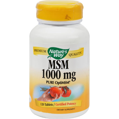 Nature's Way Msm - 1000 Mg - 120 Tablets