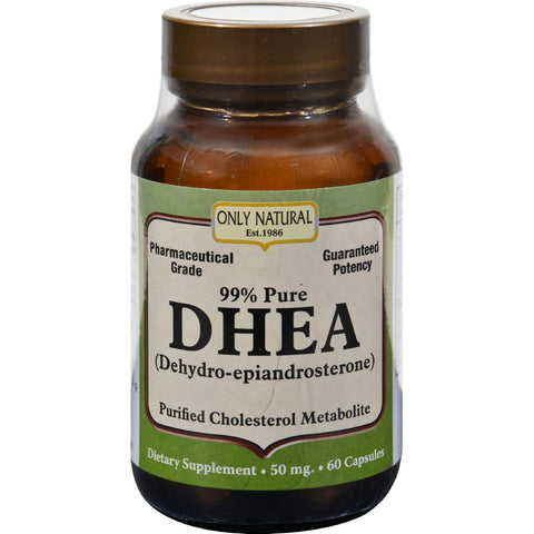 Only Natural Dhea - 50 Mg - 60 Capsules