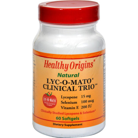 Healthy Origins Lyc-o-mato Clinical Trio - 60 Softgels
