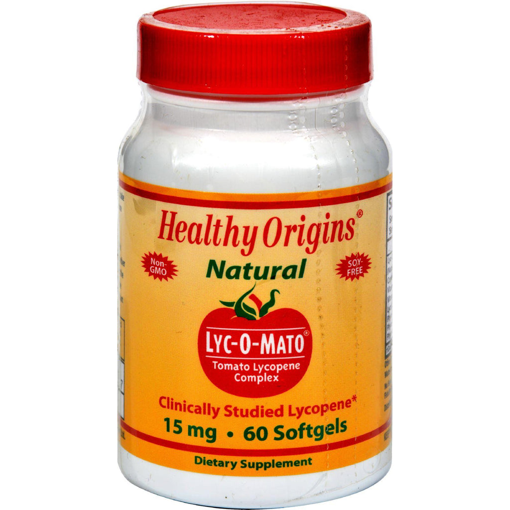Healthy Origins Lyc-o-mato - 15 Mg - 60 Softgels