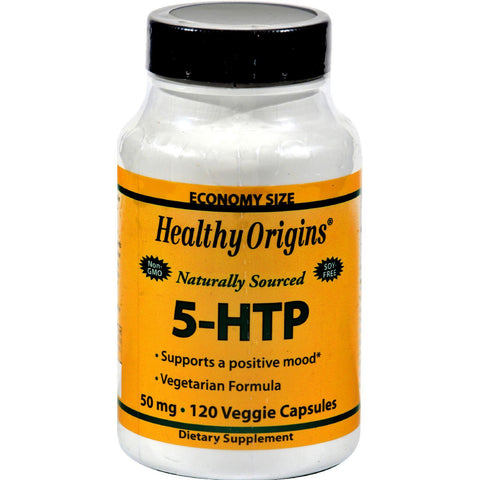 Healthy Origins Natural 5-htp - 50 Mg - 120 Capsules