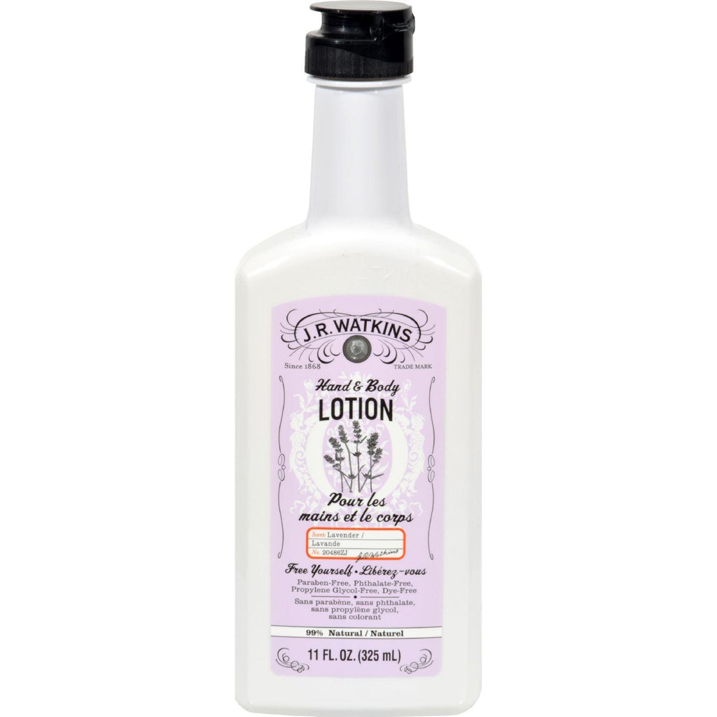 J.r. Watkins Hand And Body Lotion Lavender - 11 Fl Oz