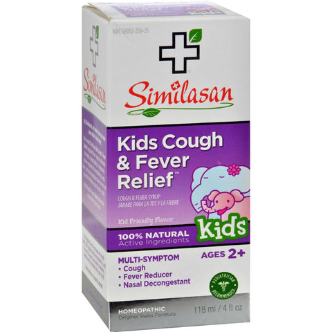 Similasan Kids Cough Relief Syrup - 4 Fl Oz