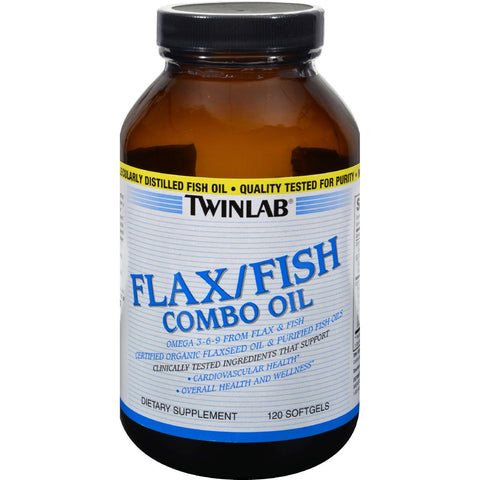 Twinlab Flax-fish Combo Oil - 120 Softgels
