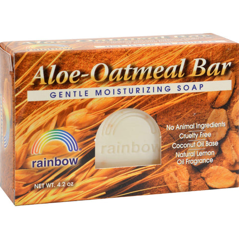 Rainbow Research Bar Soap Aloe Oatmeal - 4 Oz