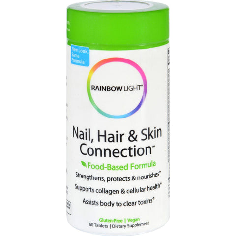 Rainbow Light Nail Hair And Skin Connection - 60 Tablets