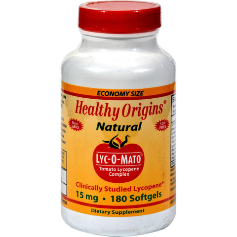 Healthy Origins Lyc-o-mato - 15 Mg - 180 Softgels