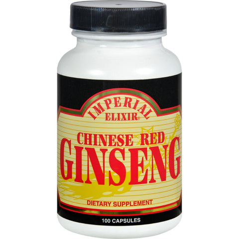 Imperial Elixir Chinese Red Ginseng - 100 Caps