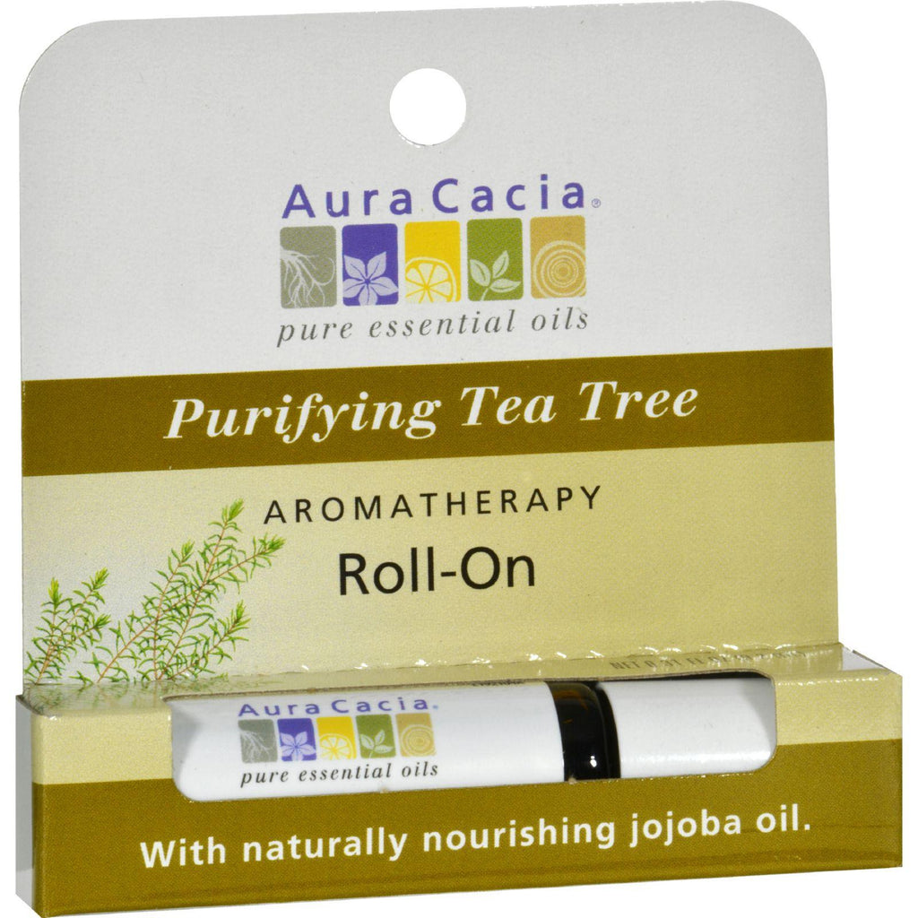 Aura Cacia Cleansing Stick Tea Tree - 0.29 Fl Oz - Case Of 6