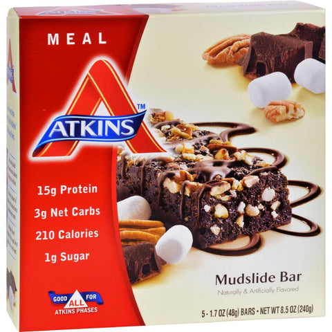 Atkins Advantage Bar - Marshmallow Mudslide - Pack Of 5 - 1.6 Oz