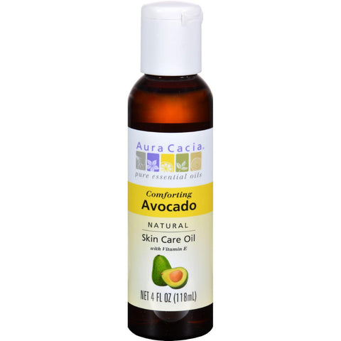 Aura Cacia Natural Skin Care Oil Avocado - 4 Fl Oz