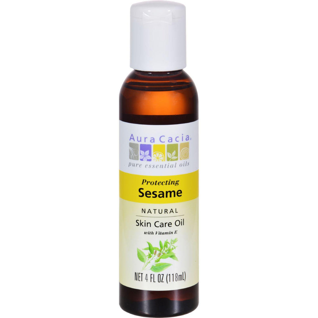 Aura Cacia Natural Skin Care Oil Sesame - 4 Fl Oz
