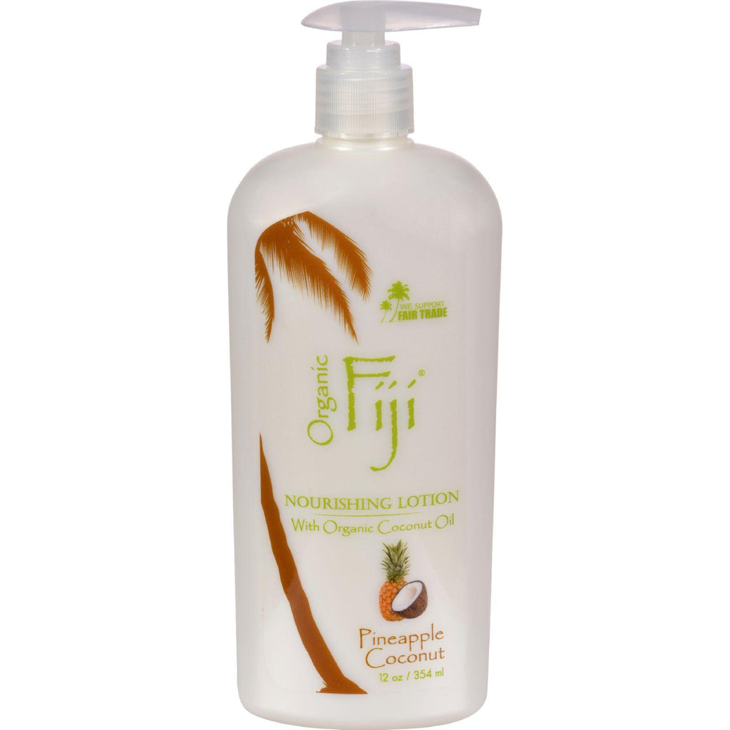 Organic Fiji Nourishing Lotion Pineapple Coconut - 12 Fl Oz