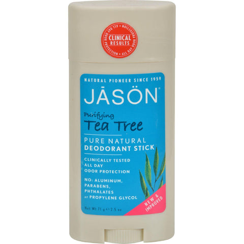 Jason Deodorant Stick Tea Tree - 2.5 Oz