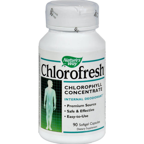 Nature's Way Chlorofresh - 90 Softgels