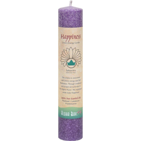 Aloha Bay Chakra Energy Candle -sahasrara - 8"