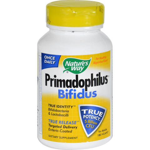 Nature's Way Primadophilus Bifidus - 180 Vegetarian Capsules