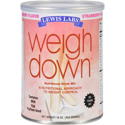 Lewis Lab Weigh Down - Strawberry - 16 Oz