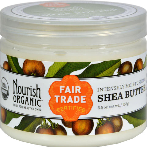 Nourish Organic Raw Shea Butter Intensive Moisturizer - 5.5 Oz