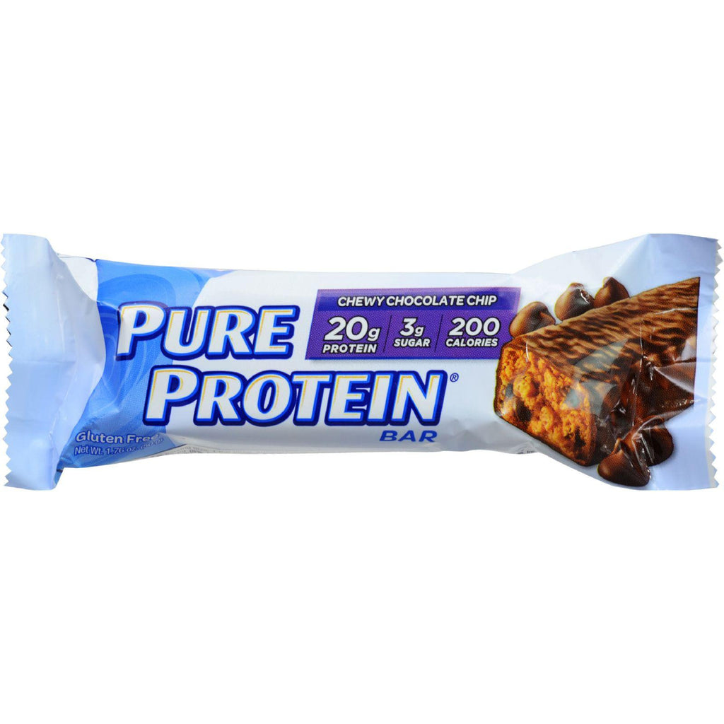 Pure Protein Bar - Chocolate Chip - Case Of 6 - 50 Grams